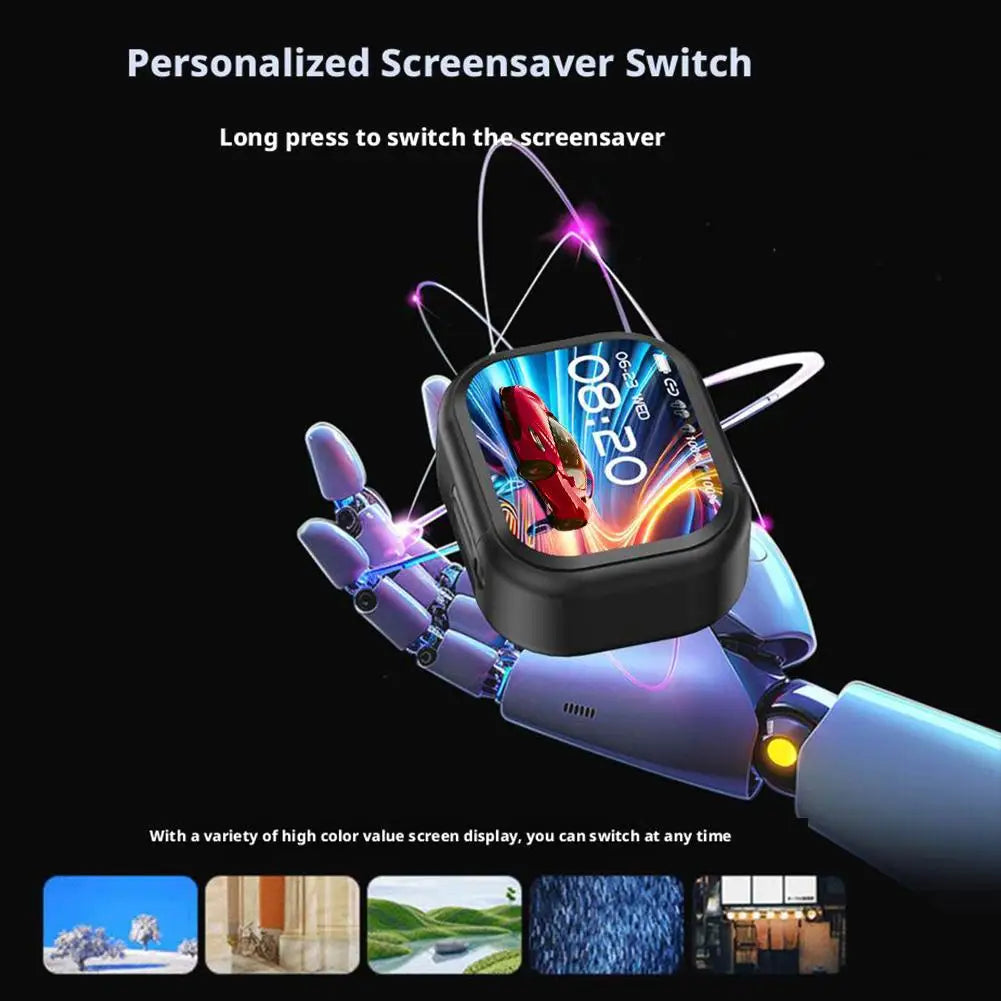 Wireless Bluetooth Earphones Sport Earbuds HiFi Stereo HD Mic Call Headphones LED Screen Headset 2025