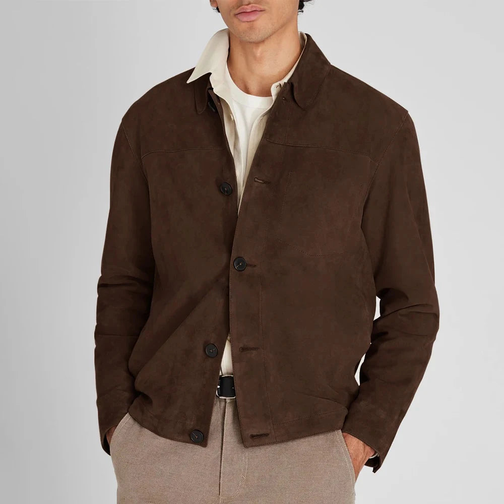 New in Jackets for Man Luxury Men's Blazers Men's Suede Jacket Elegant Outer Male Man Suit Top Coats on Offer Half Coat Advanced