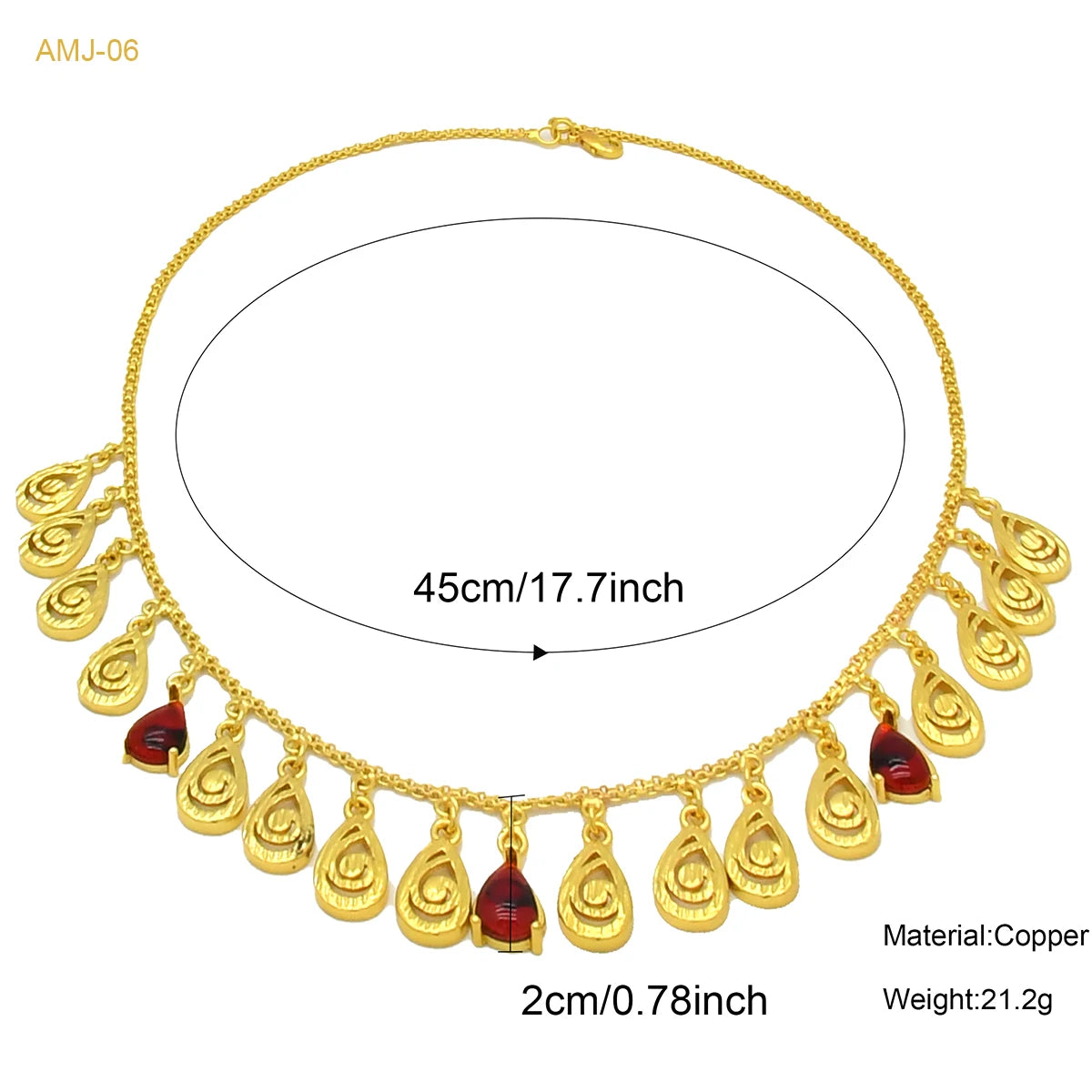 ANIID Dubai 24K Gold Plated Tassel Necklace For Women Bride Crystal Jewellery Italian Wedding African Party Gifts Wholesale