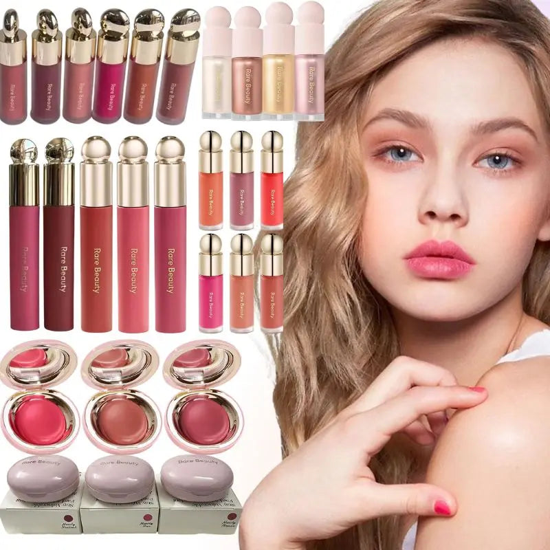 2025 New Beauty Series Liquid Powder Blusher Cream Blush Naturally Radiant Long-lasting Dewy Blush Soft Luster Powder Blusher