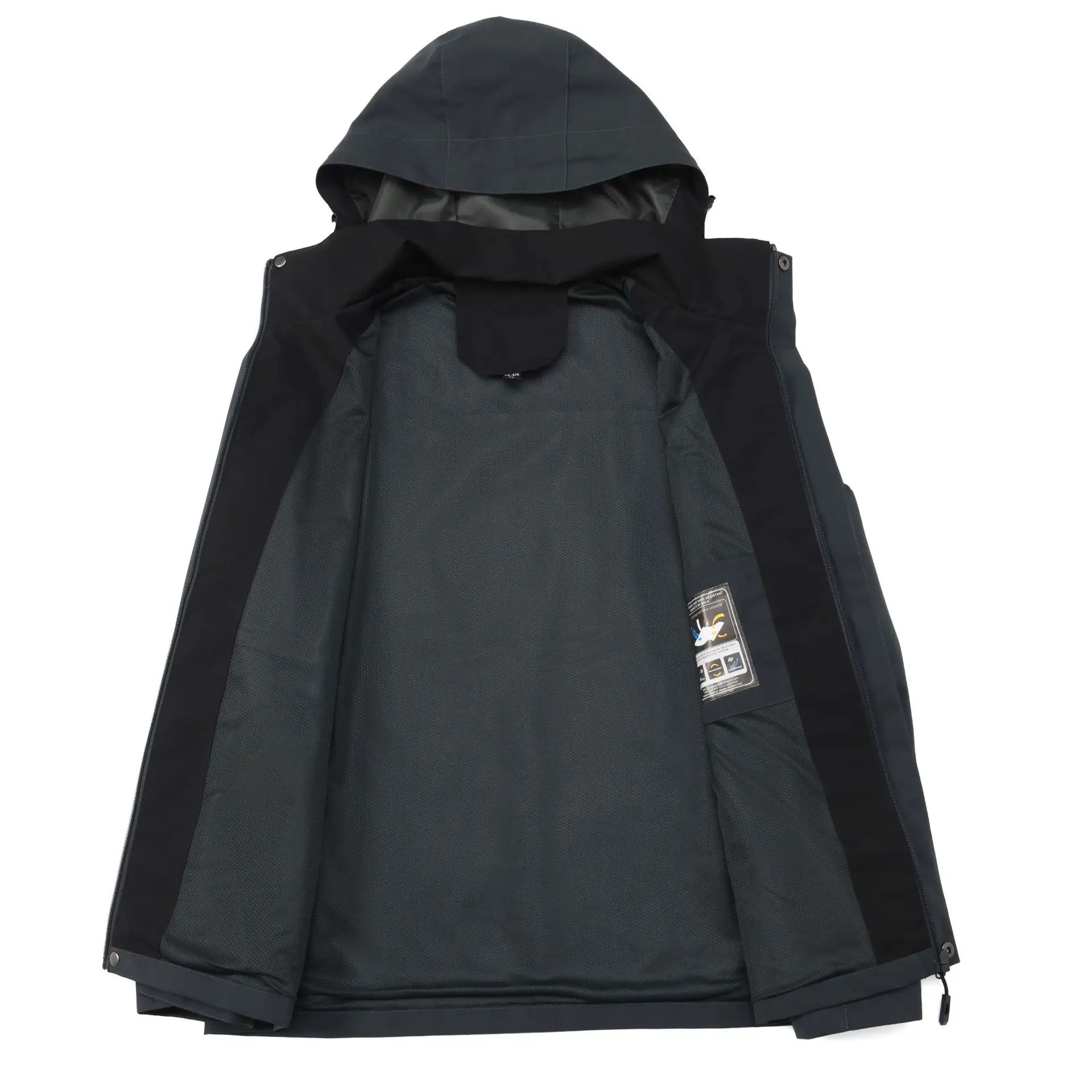 Fashion Jackets for Men Autumn Outdoor Casual Jacket Waterproof Hooded Coats Windproof Jackets Windbreaker Clothing Work Jacket