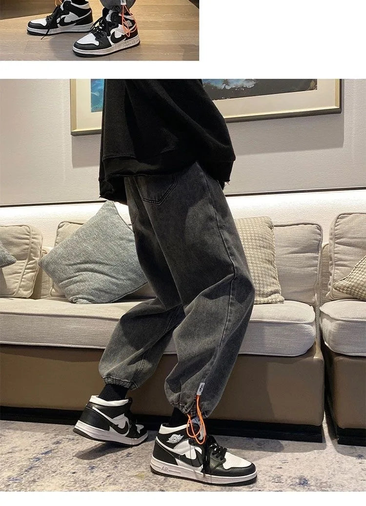 Men Jeans Regular Fit Skinny Jeans Men Blue Pants for Men Pants Jogger Jean Classic Man Jean Man Zip Mens Pants Hip Hop Jeans