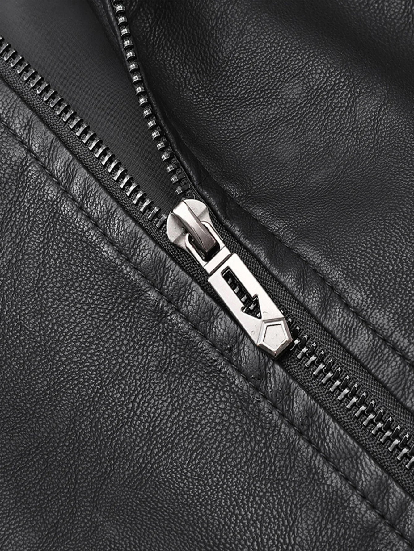 Men'S Baseball Jacket - Windproof Warm Coat with Zipper Closure, Brown & Green Accent Jacket, Non-Stretch Shell for Casual Outer