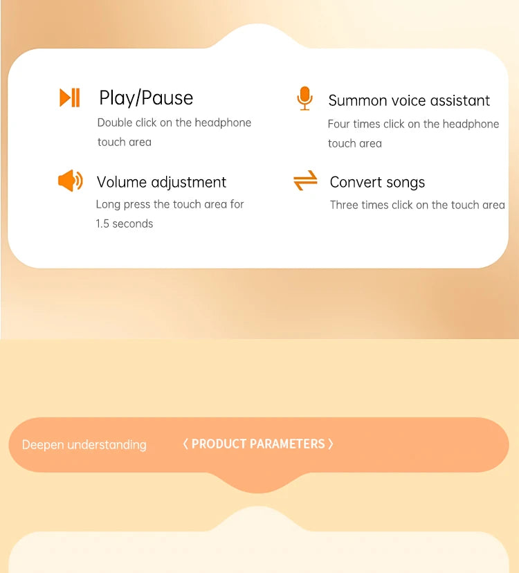 SK19 Bluetooth 5.3 Earphones Mini Invisible Headphones TWS Wireless Earbuds HIFI Stereo Noise Reduction Heasets with Microphones