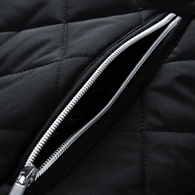 Men's Outdoor Sports and Leisure Fashionable Versatile Jacket Autumn Winter Fashion Trend, High-quality Windproof Thick Jacket