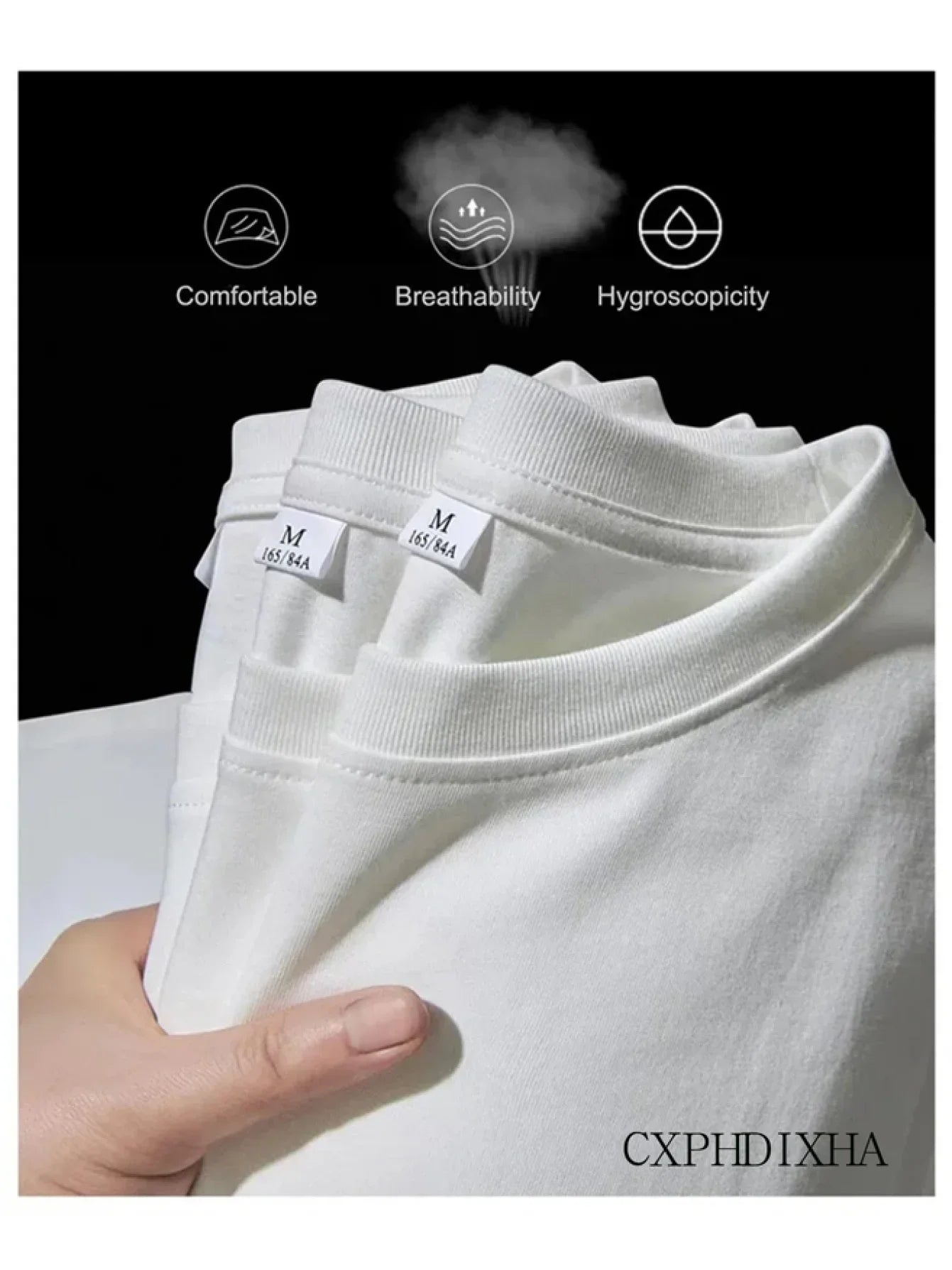 Men's T-shirts High Quality 100% Cotton Short Sleeve 2025 Male Urban Fashion Solid Color Tees Home Outdoor Comfort Soft Cool Top