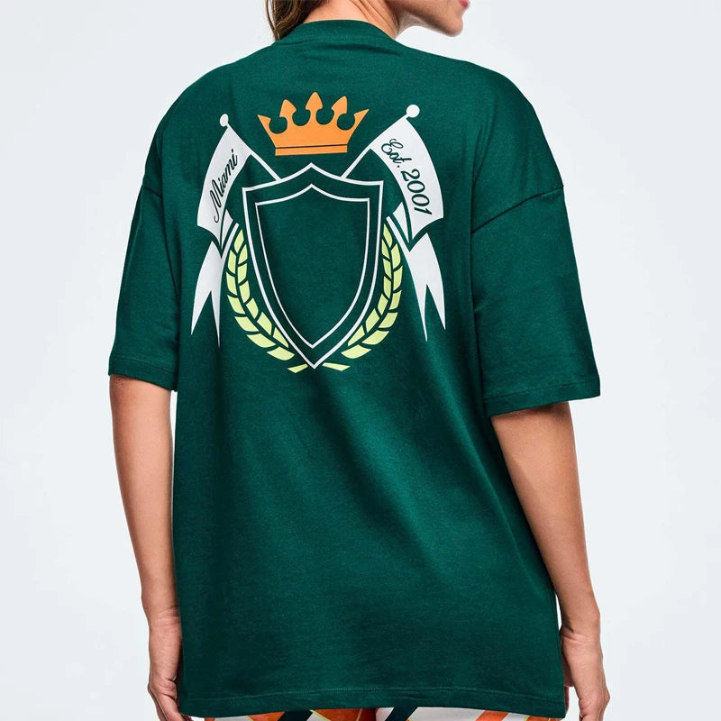 Men's and Women's Fitness Suit New Loose Short-sleeved Sports T-shirt