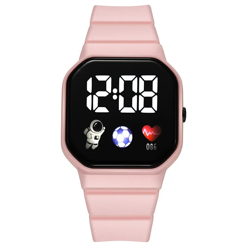 Sports Watch For Women And Men LED Electronic Digital Watch Fashion Casual Simple Silicone Female Watch Electronic Clock
