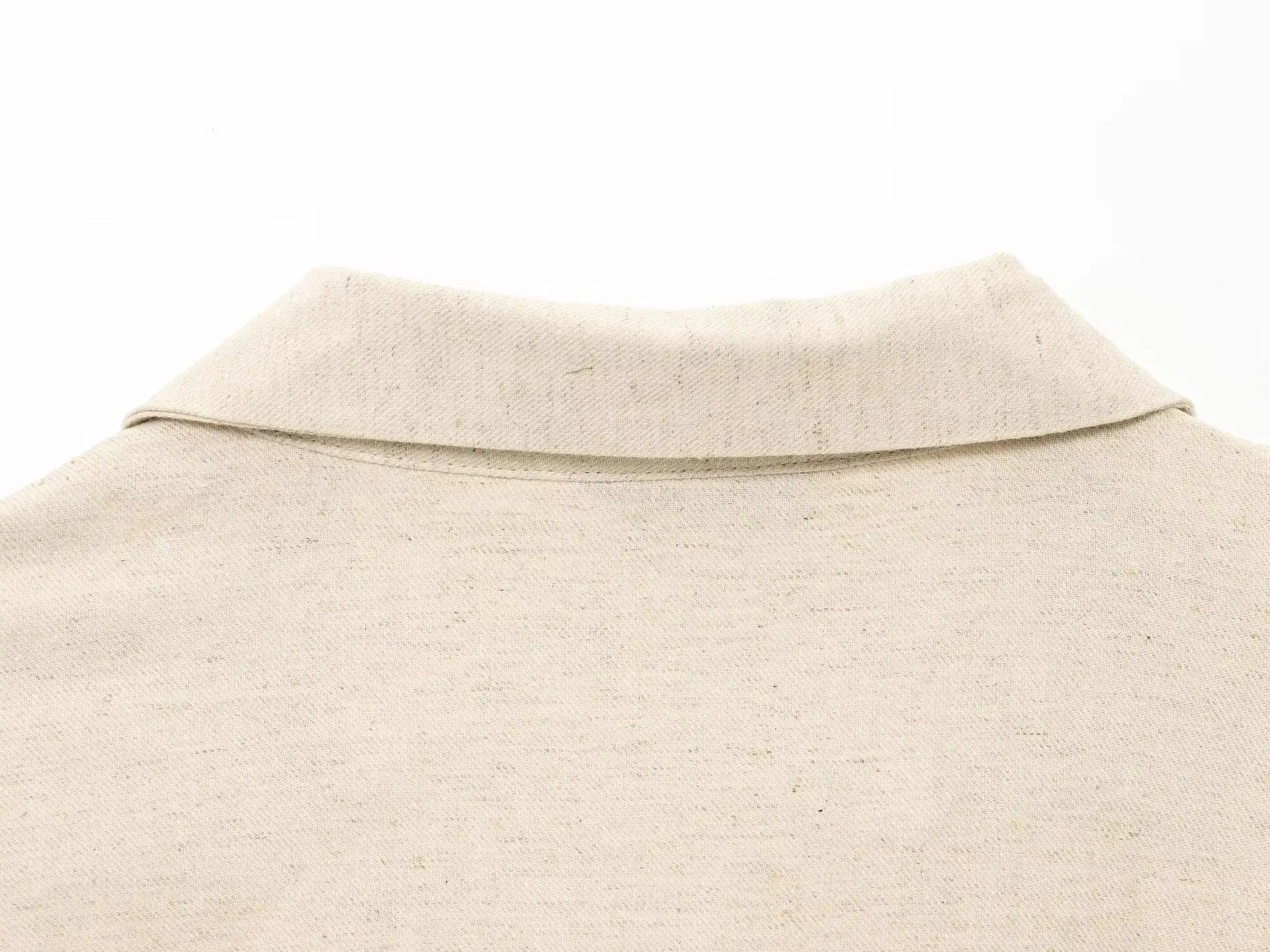 2025 New Women's Suit Summer Suit Casual Simple Multifunctional Pleated Lapel Sleeveless Short Top Paired with Buckle Slit Skirt