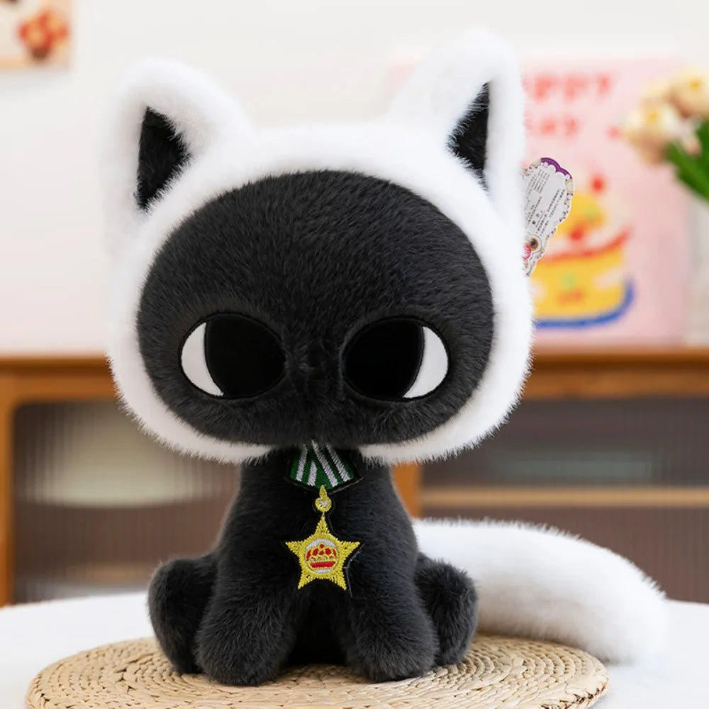 Kid's Accompany Dolls Star Cat Plush Toy Soft PP Cotton Cat Stuffed Toys Cartoon Kawaii Cat Plush Doll Birthday Christmas