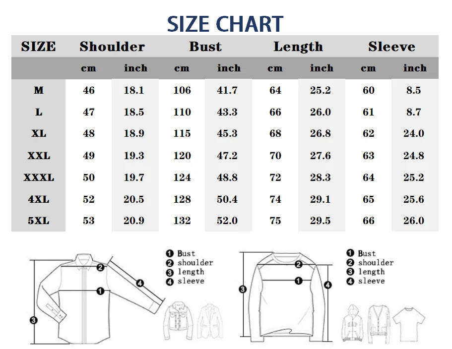 High Quality Printed Jacket for Men Autumn Winter Luxury Casual Business Lapel Jacket Social Streetwear Windbreaker Coat 5XL