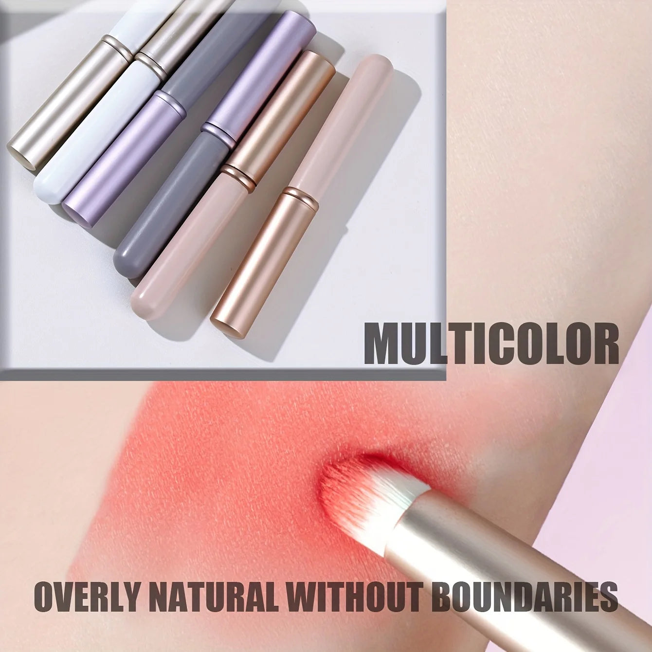 1 Lip Brush, Concealer Brush, Lip Gloss Brush, Concealer Brush With Cover, Makeup Tool Soft Brush Head To Make Lip Makeup.