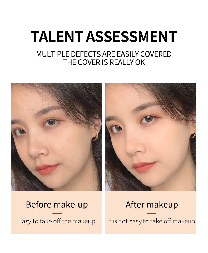 Beauty Girl Makeup Mushroom Head Air Cushion Makeup Moisturizing Foundation Brightening Make Up BB Cream Whitening Maquiagem