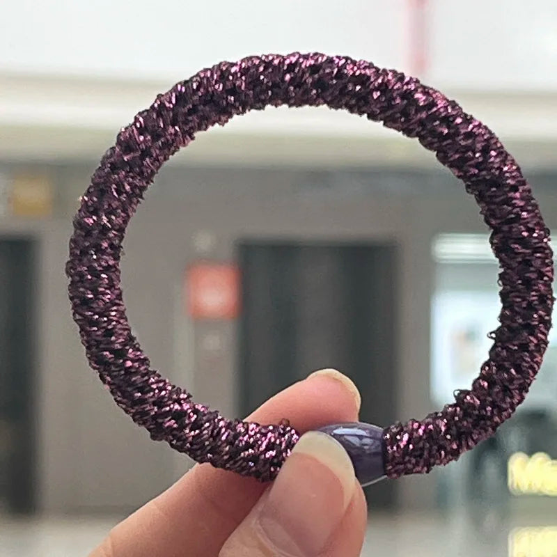 2022 fashion Simple thick hair rubber bands for Women Elastic Hair Tie Gum Girl Ponytail Hairbands Scrunchies kknekki Accessorie