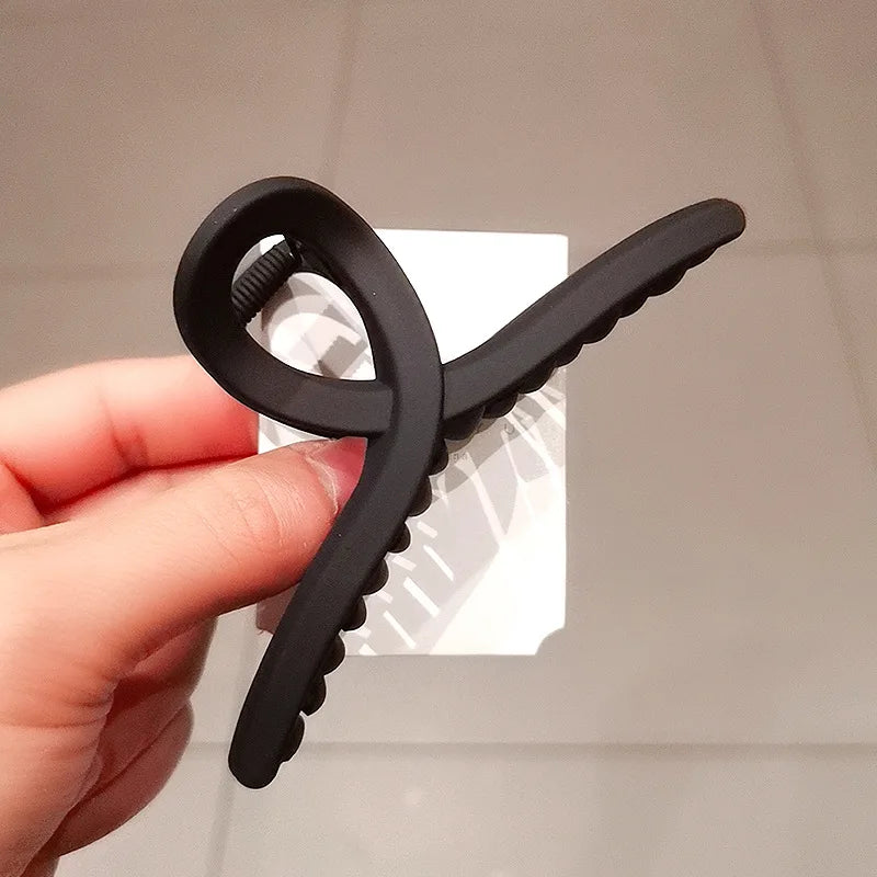 Barrettes Fashion Women Acrylic Hair Claws Clips Hair Accessories Hairpins Ladies Hairgrip Headwear Girls Ornaments Crab Bands