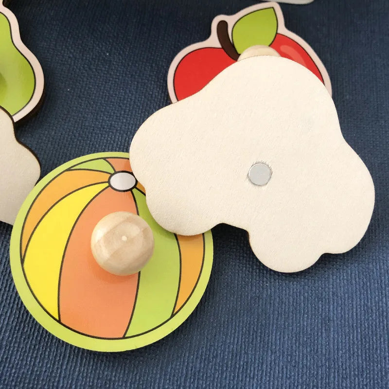 Montessori Wooden Toys for Babies 1 2 3 Years Boy Girl Gift Baby Development Games Wood Puzzle for Kids Educational Learning Toy