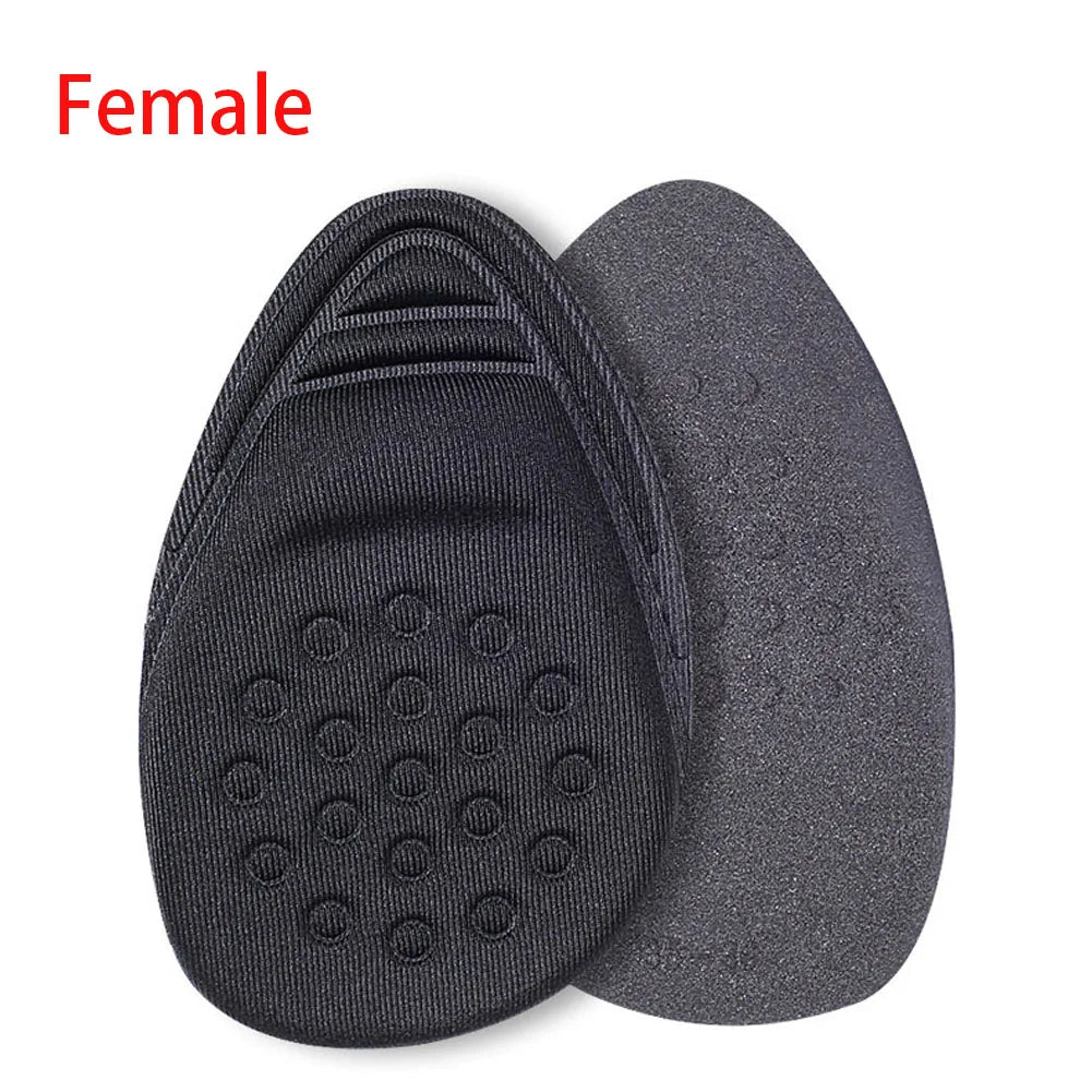 Women Men Pain Relief Forefoot Insert Half Insoles Non-slip Sole Shoe Cushion Reduce Padded Front Foot Pads for Shoes Inserts