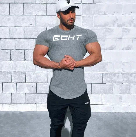 Men's T Shirt Men Summer Short Sleeve Cotton Tshirt Slim Fit Tops Tee Brand Male Clothing Casual Fashion T-shirts Men