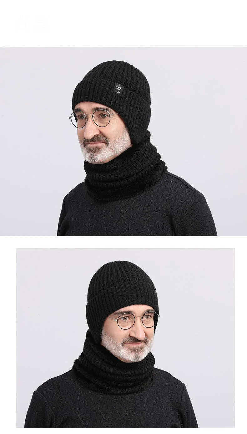 Winter Ear Protection Beanie Knitted Hat for Outdoor Activities, Climbing, Christmas Gifts