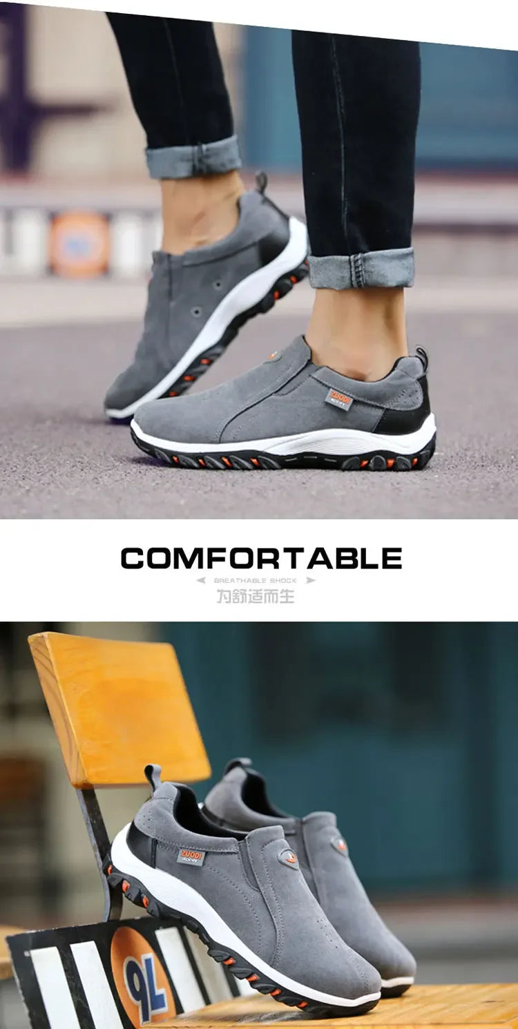 2025 New Men's Casual Sports Shoes for Outdoor Walking, Lightweight, Fashionable, and Comfortable Shoes, Size 38-50 Plus