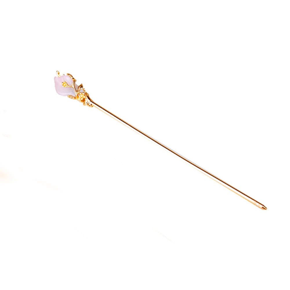 Female Women Hanfu Accessories Rhinestone Chinese Style Metal Hair Accessories Hair Chopsticks Hair Stick Metal Hairpin