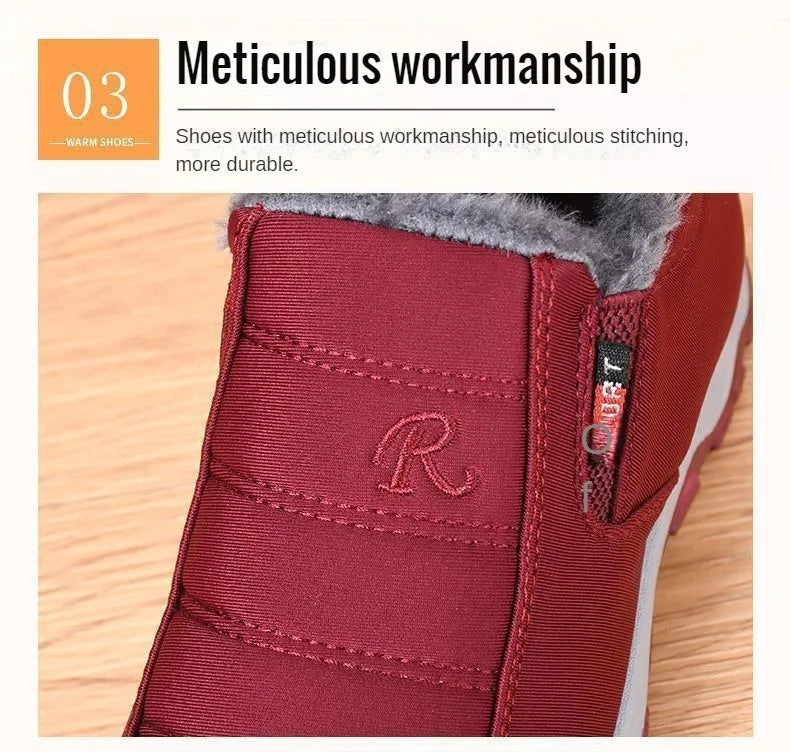 Women's Shoes Autumn Winter Casual Cotton Chunky Sole Warm Anti-Slip Affordable Free Shipping