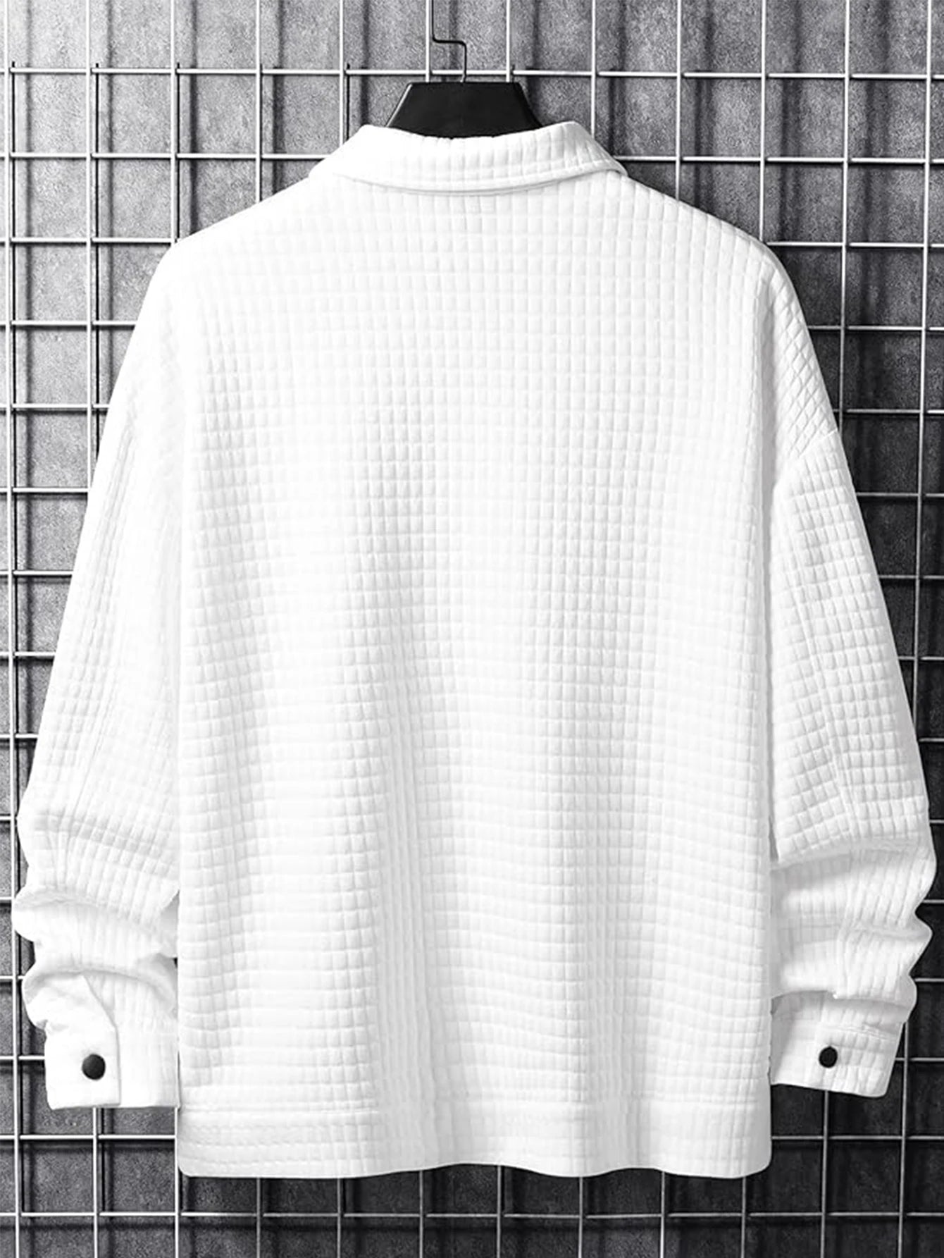 Men's Casual Plaid Jacket Coat Fashionable Outerwear Design Versatile Style Suitable for Leisure & Formal Occasions