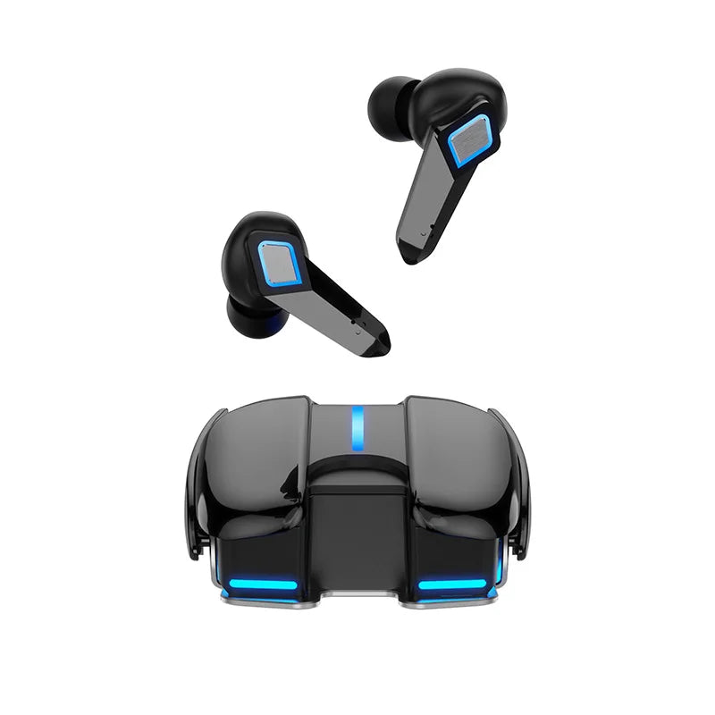 Bluetooth Gaming Earphone Cool Appearance Aluminum Alloy Base Lighting Music Game Dualmode Low Latency HiFi Sound Effect Headset