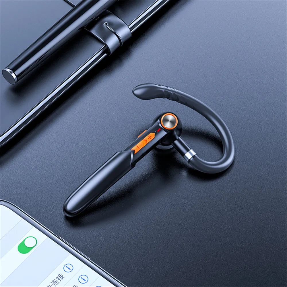 HiFi Earphones Bluetooth Headphones Handsfree Wireless Headset Business Headset Drive Call Sports Earphones for Smartphone