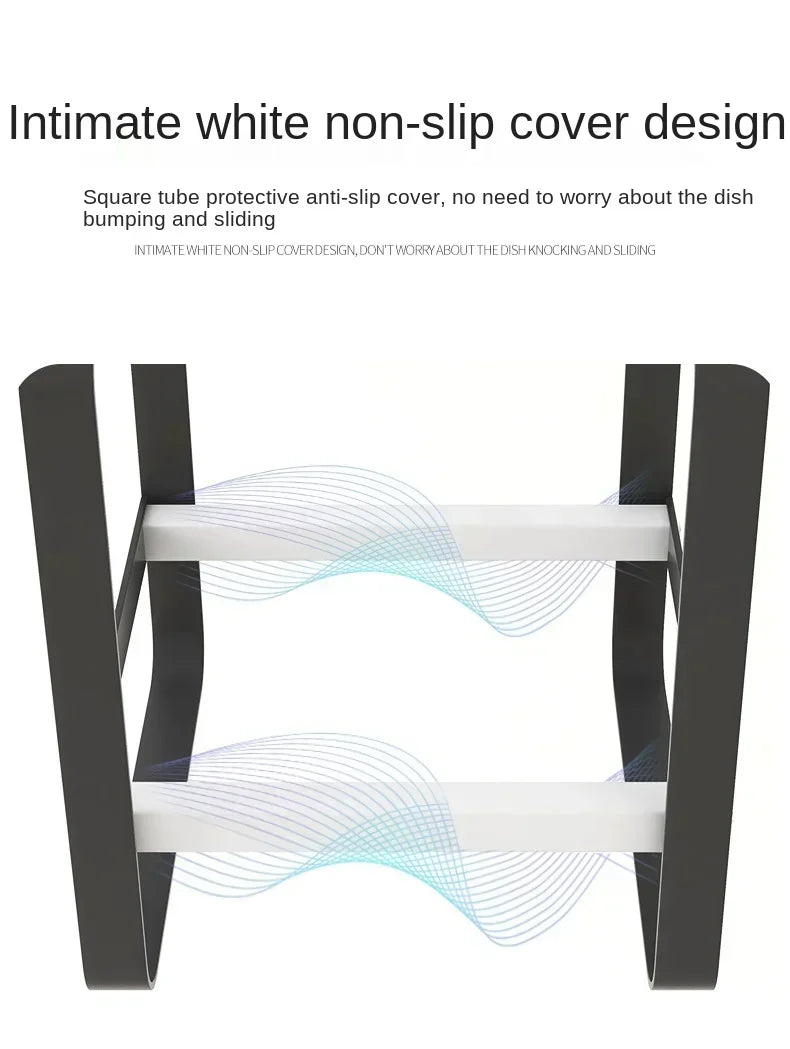 Kitchen Organizer Cabinet Plates Dishes Drying Rack Holder Drainer Kitchen Storage Accessories