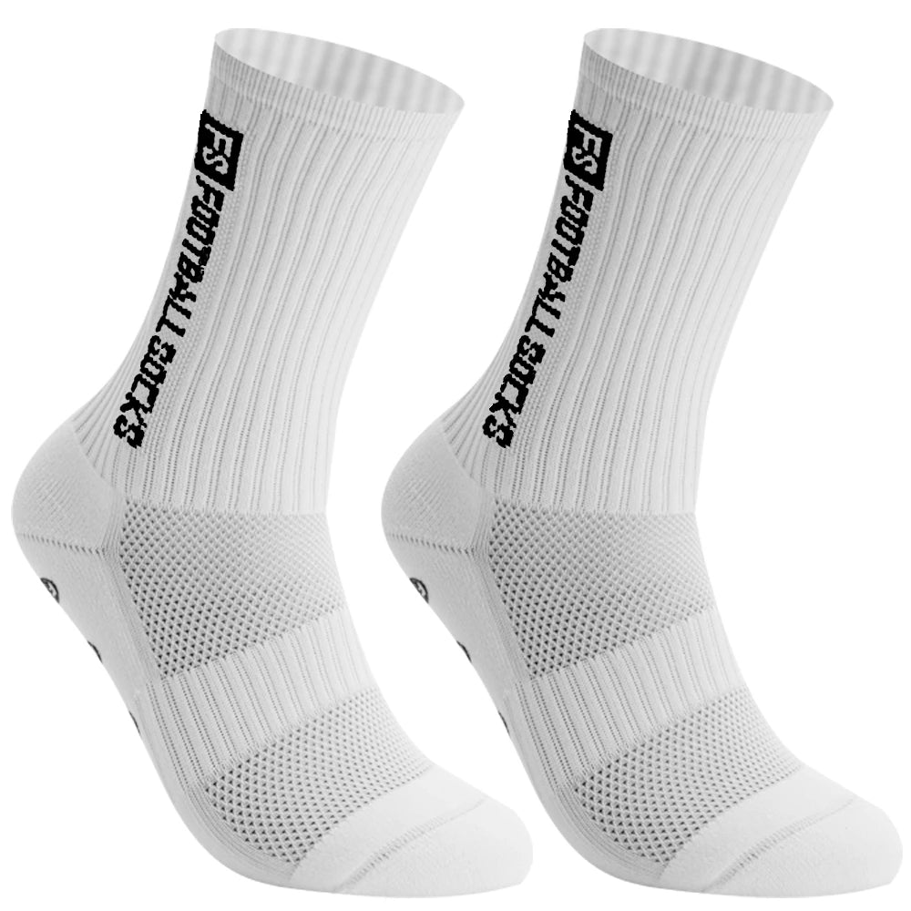 Men Women Sports FS Football Socks Silicone Non-Slip Grip Soccer Socks calcetas antideslizantes de futbol
