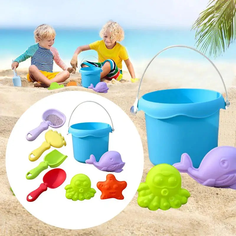 Kids Beach Toys Set Sand Play Water Outdoor Tide Pool Exploration Gardening Tools  Sandbox Toys For Child