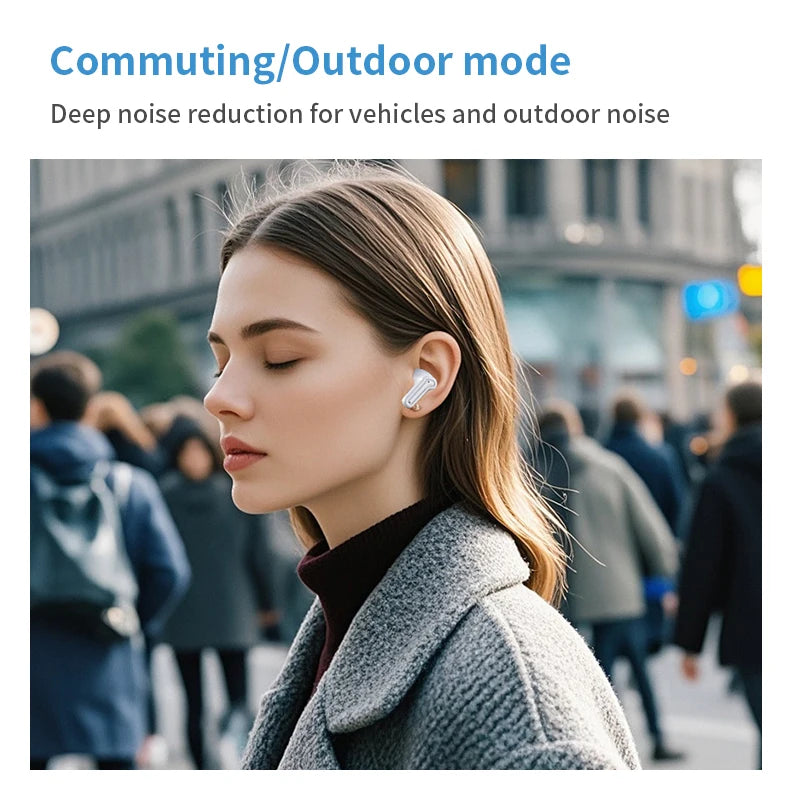 Earphone bluetooth Bluetooth headphonesTWS wireless Bluetooth earphones with long battery life, in-ear design, Bluetooth 5.6