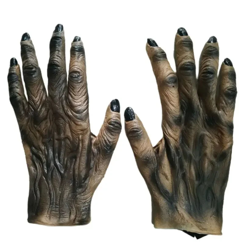 Halloween Werewolf Gloves Ghost Festival Horror Wolf Claw Party Cosplay Costume