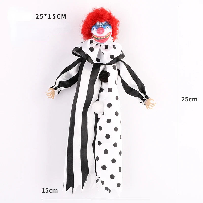 Halloween Ghost Festival Witch Figurine Hanging Doll DIY Decoration Pendant Ornaments for Party Haunted House Decorate Props