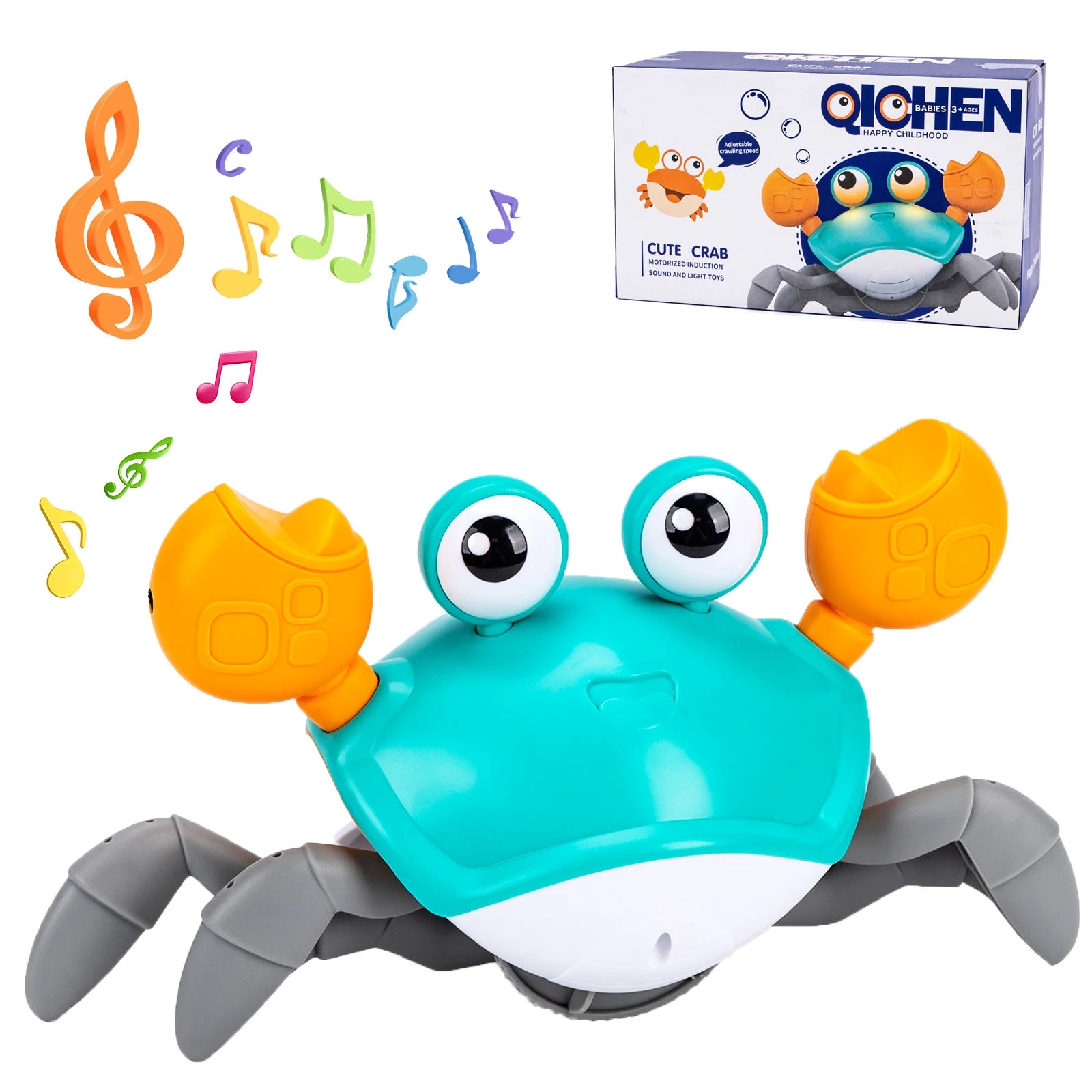 Kid Electronic Pet Toys Dancing Duck&Octopus Musical Penguin Baby Crawling Toys Toddler interactive Toys Tummy Time Gifts