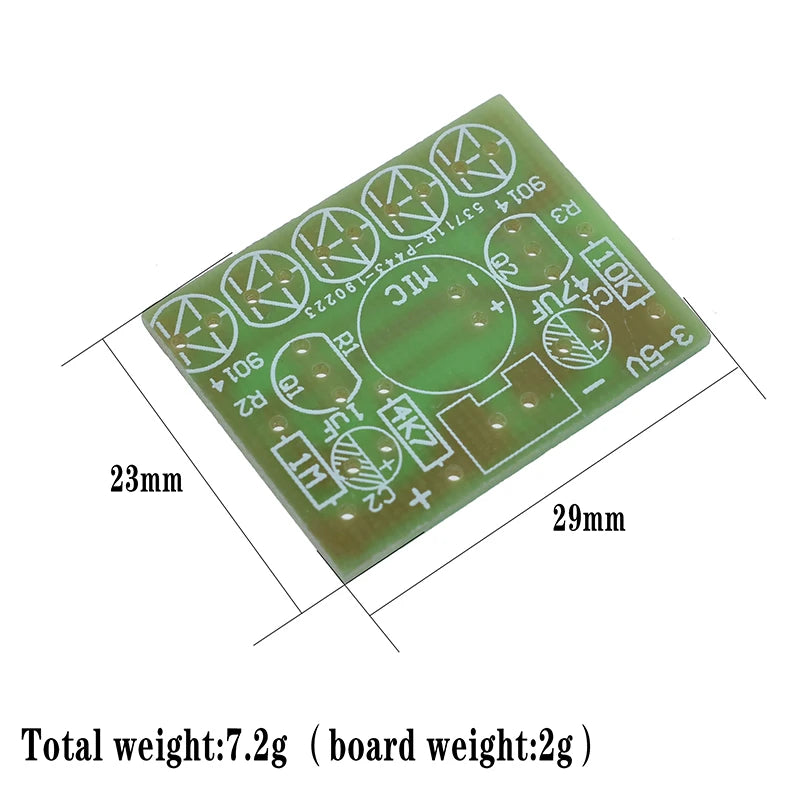 Electronic Funny Kit Voice Control Melody lamp LED Melody Light DIY Production Suite Learning Electronic Kits PCB laboratory