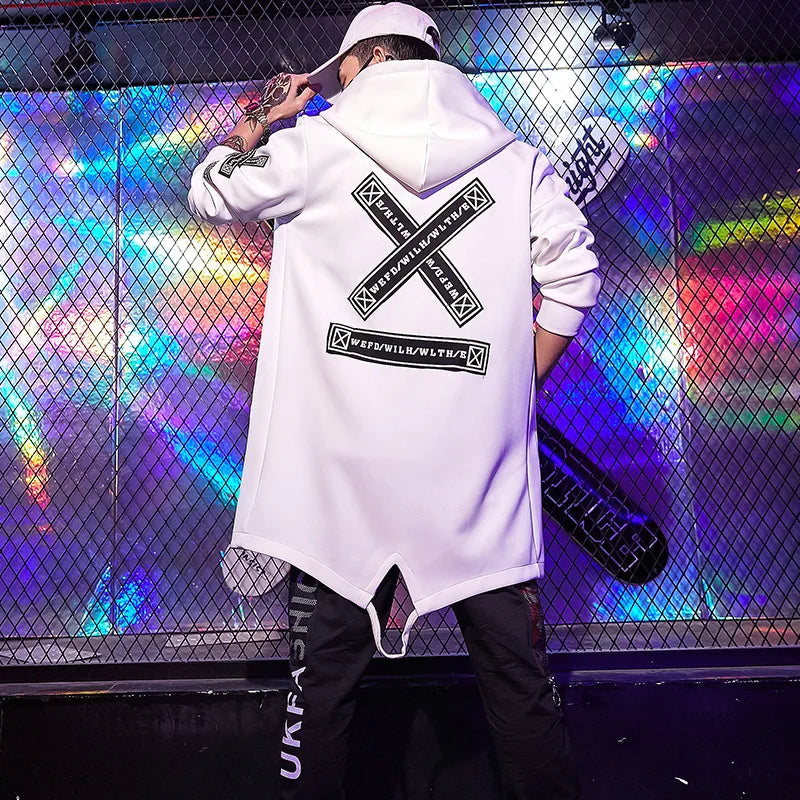 Men's Jacket Fashion Spring Autum Casual Streetwear Hoodie Jacket Men's Overalls Bomber Jacket Mens Windbreaker Coat Man Outwear