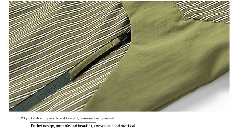 Mens Cross Border Jacket 2025 Spring Autumn American Style Hooded Cargo Jacket  Teenager Casual Versatile Outdoor Sports Outerwe