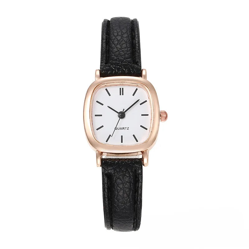 Watches Women Couple Watch Quartz Wristwatch Women Pu Lether Watches Ladies Clock Festival Gift relogio feminino