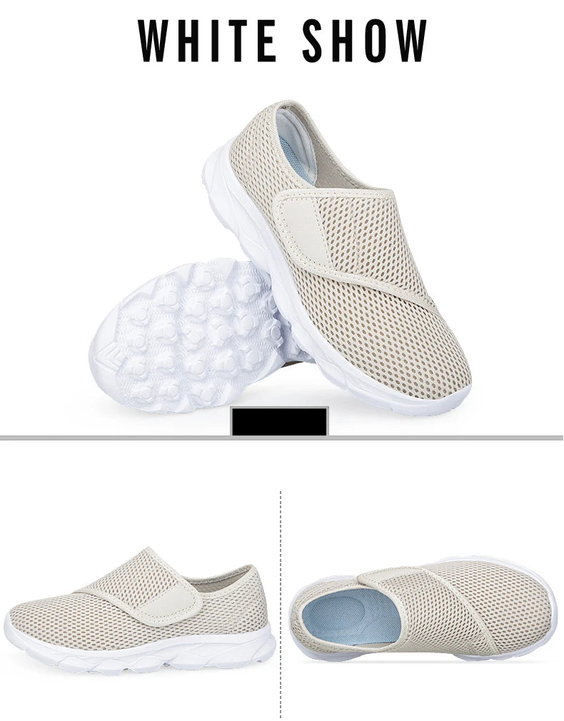 Men Orthopedics Wide Feet Swollen Walking Casual Sneakers Fashion Thumb Eversion Adjusting Soft Comfortable Diabetic Man Shoes