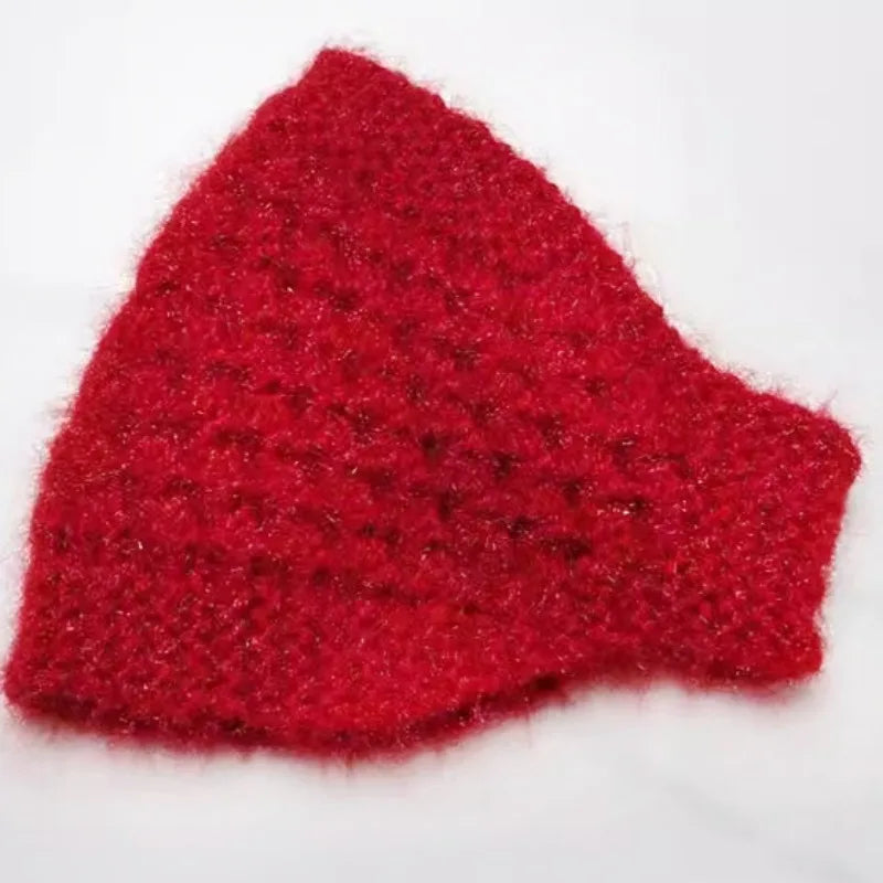 Winter Warm Knitted Headband Windproof Wool Knitting Warm Hair Band Cold Autumn Cover Ears Thermal Headwear Hair Accessories
