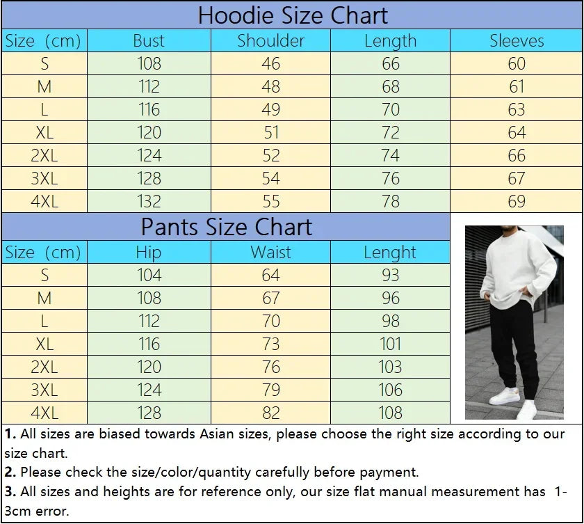Men's Tracksuit Daily Casual Autumn Winter Fashion Single Sweatshirts Sweatpants Men Sports Comfort Simplicity Outdoor Quality