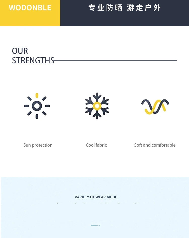 Summer Men Mask Full Face Bicycle Neckerchief Cycling Bandana UV Protection Mask Breathable Ice Silk Outdoor Hanging Ear Scarf