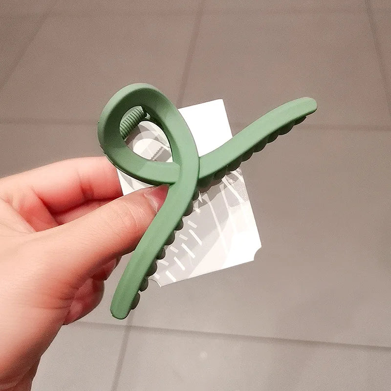 Barrettes Fashion Women Acrylic Hair Claws Clips Hair Accessories Hairpins Ladies Hairgrip Headwear Girls Ornaments Crab Bands