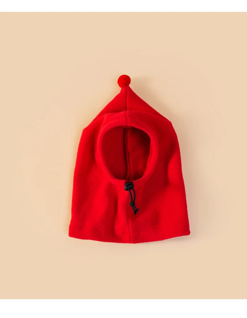 Winter Hat For Dogs Pet Hat Adjustable Drawstring Design for Windproof Comfort Warmth Polar Fleece Hat Winter Dog accessories