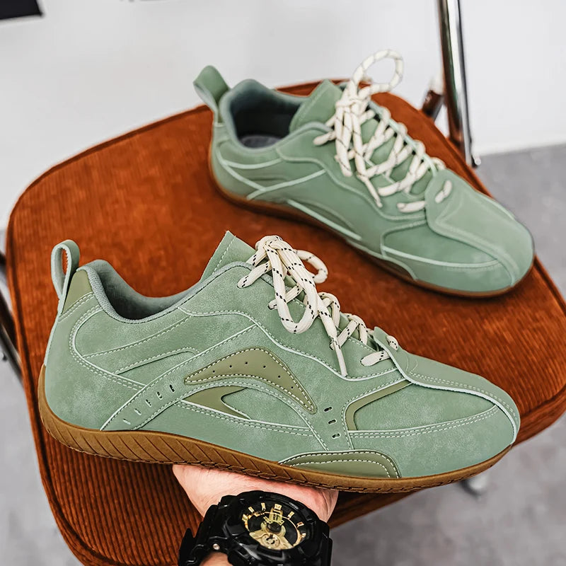 Shoes for Men Training Shoes German Style Lightweight Breathable Sneakers Vulcanized Shoes Retro Casual Gym Walking Men Sneakers