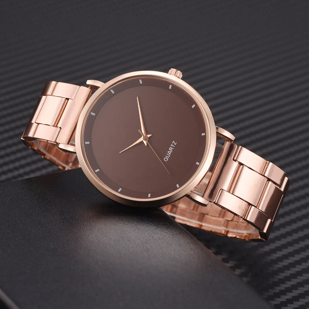 2024 New Women Watches reloj mujer Fashion Rose Gold Luxury Lady Watch For Women Business Wrist Watch Relogio Feminino Gift