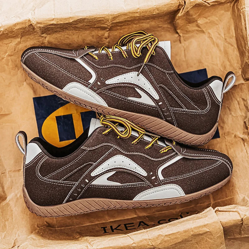 Shoes for Men Training Shoes German Style Lightweight Breathable Sneakers Vulcanized Shoes Retro Casual Gym Walking Men Sneakers