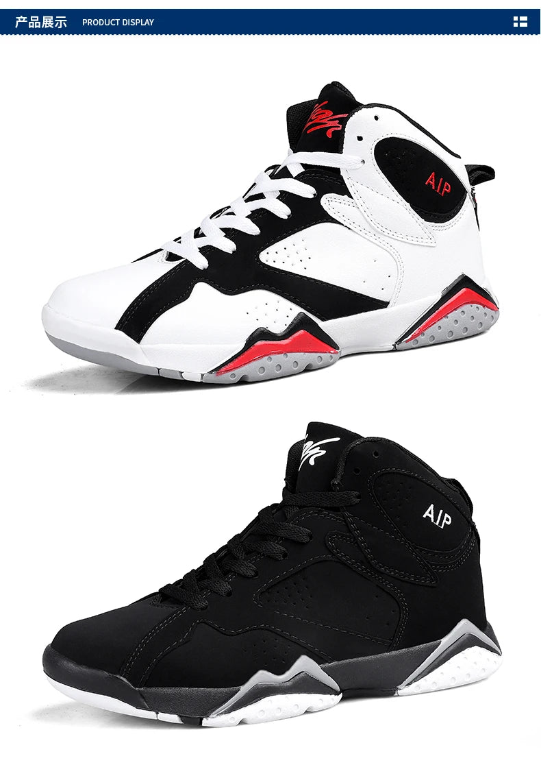 Men Basketball Shoes Fashion Non-slip Mens Casual Sneakers Man Sports High Quality Outdoor Jogging Shoes Boys Athletic Wear Traf